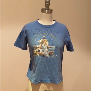 Taylor Swift Fearless Tour Blue Youth M T-Shirt